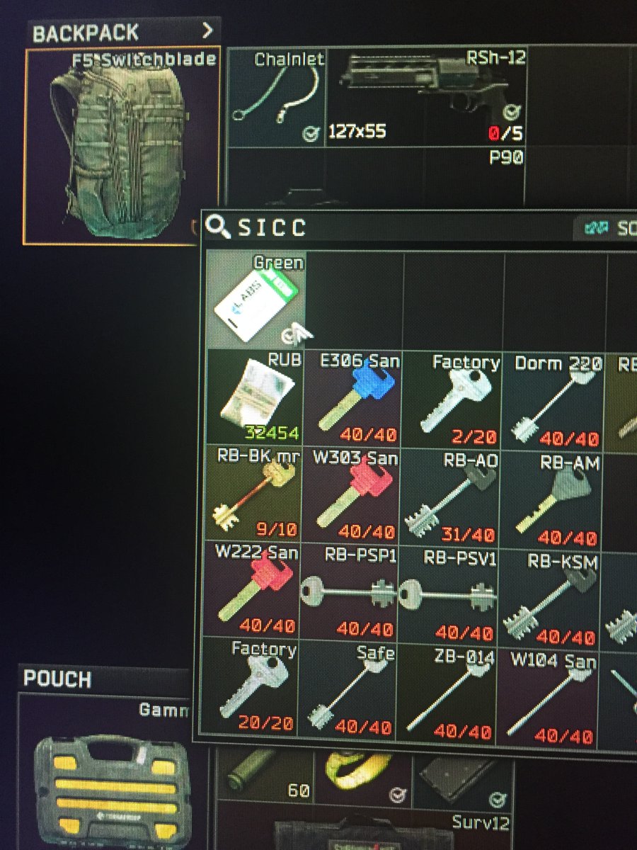 ScreamzMN's tweet image. Finally happened thanks reserve @bstategames #keycard #tarkov