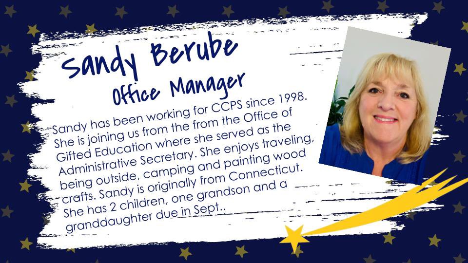 We have a new  #SALEMstar Office Manager! Welcome to our family! #ONEccps #SHINEon