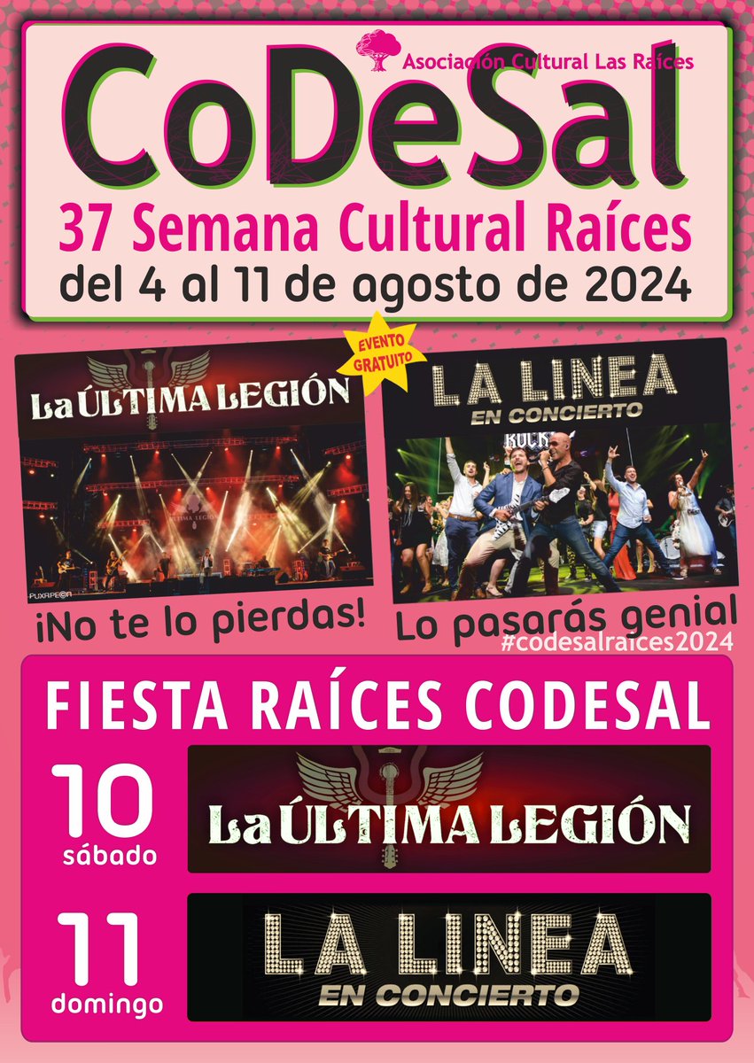 codesal's tweet photo. FIESTA RAÍCES EN CODESAL 📷 ¡Ven a pasarlo genial a Codesal! #codesalraices2024 #SemanaCultural #Sanabria #Carballeda #Aliste #Zamora #fiestas2024 #verano2024 #folk https://t.co/mq41tdzaOd
