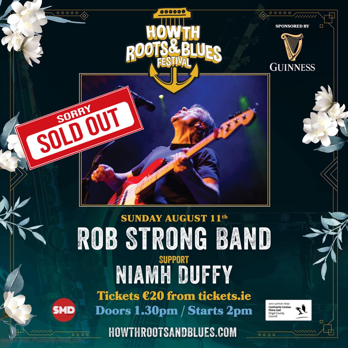 strong_rob's tweet image. SOLD OUT! Rob Strong gig at Howth Blues Festival now sold out!! See our website robstrong.ie for more gigs!