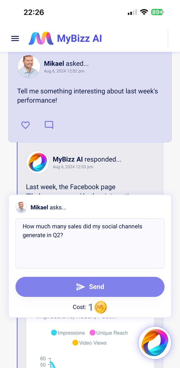 mybizzai's tweet photo. Any modern SaaS tool that takes its own users seriously must offer an amazing mobile experience!

Every feature we’ve built at MyBizz AI is designed from the ground up for mobile use; so you can access, analyze and action on your business data from anywhere! https://t.co/t9DVFXrtQR