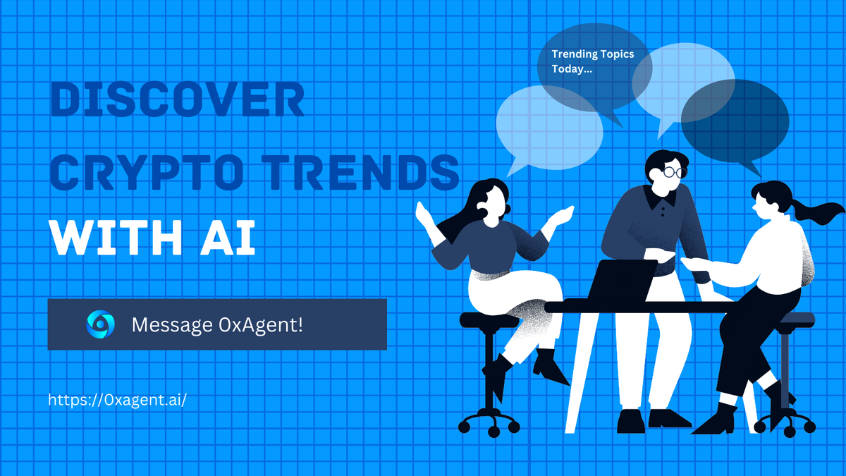 ZeroXAgent's tweet photo. 🏃 Ready to uncover the next big thing in #Crypto? 
Let #0xAgent's #AI guide you! What trends are you most excited about? Share below! 👇 https://t.co/FWRosCOWJN