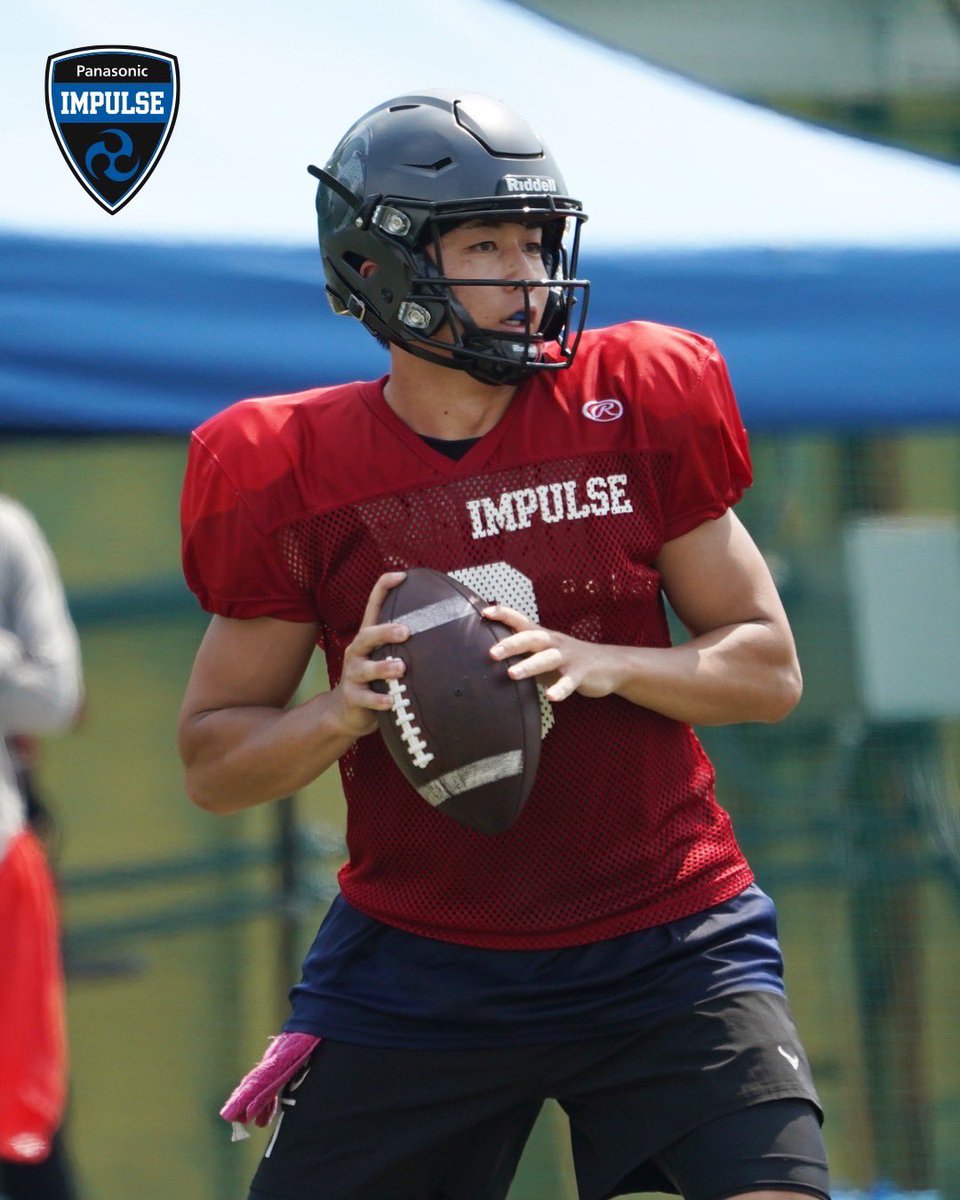 QB’s🔥
#12 荒木 優也
#11  小林宏充
━━━━━━━━━━━━━━━━
#panasonicimpulse #ALLOUT
#パナソニックインパルス
#アメフト #Xリーグ #Xleague