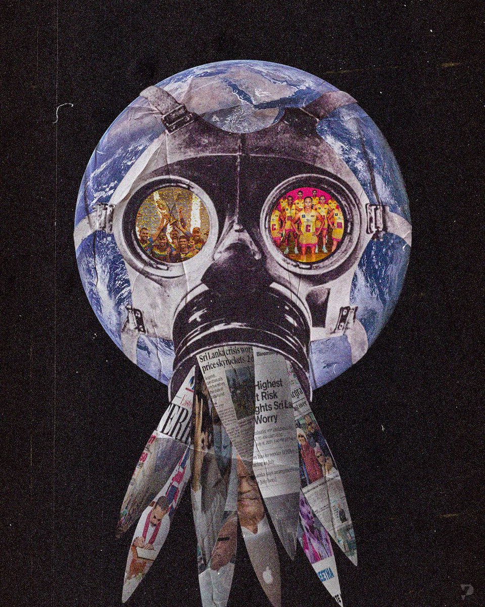 PasshVisuals's tweet photo. Defended to Death 🇱🇰❤️‍🔥-🏏🏀
.
#collageart #collage #art #collageartist #collageartwork #digitalart #digitalcollage #artist #surrealism #collageoftheday #analogcollage  #papercollage #collagework #surreal #graphicdesign  #design #surrealart #asiacup2022 #srilankacricket #slc https://t.co/IVz5F7kyo9