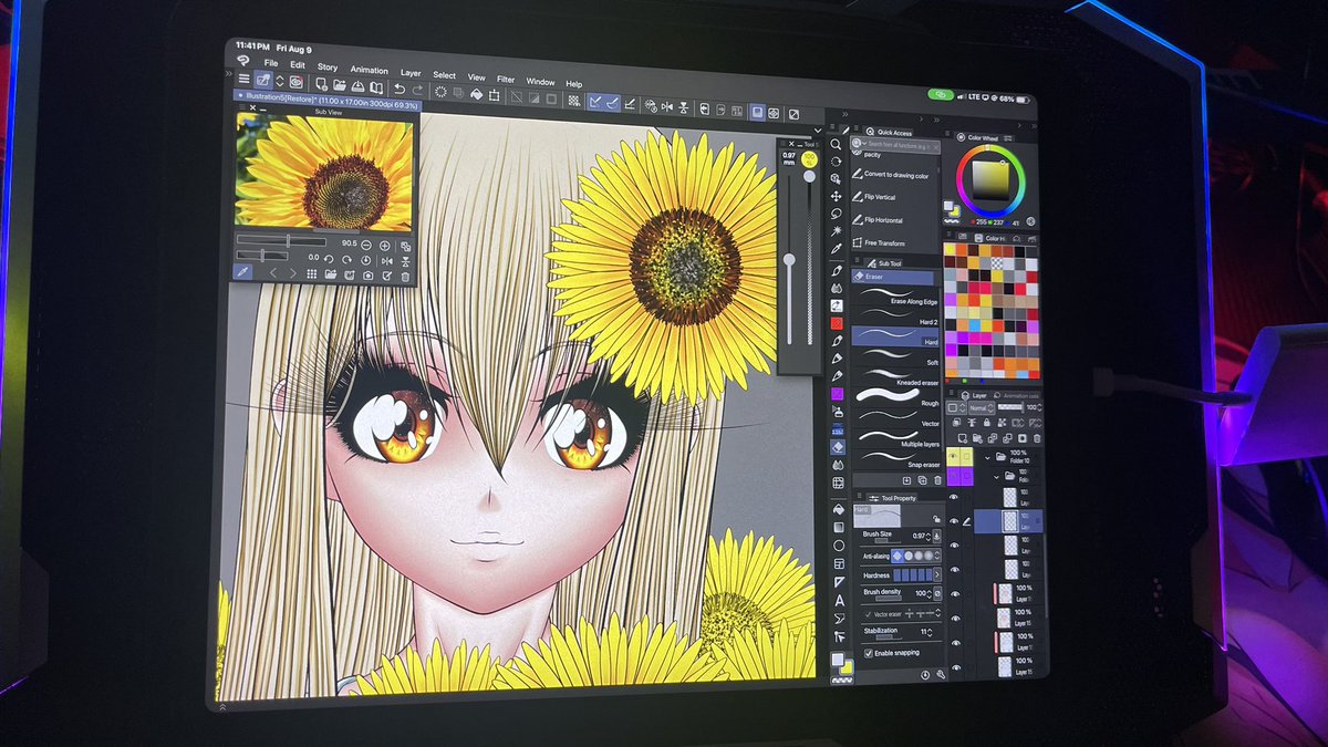MadWorldImages's tweet photo. Still Live and KICKING🤘🤘 https://t.co/zTE1bJcaKY #demenishki #animeart #animeartist #animeart #themeart #themeartwork #sunflower #sunflowers #art #artstream #artstreamer #kick #kickstream #kickstreamer #digitalart #needforspeedunbound https://t.co/AiVeLJsGbF