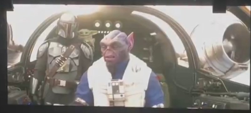Chopper_Rebel's tweet image. FIRST LOOK AT GARAZEB ORRELIOS IN THE MANDALORIAN AND GROGU!!

REBELS FANS WE'VE WON! 😎
#TheMandalorian #D23