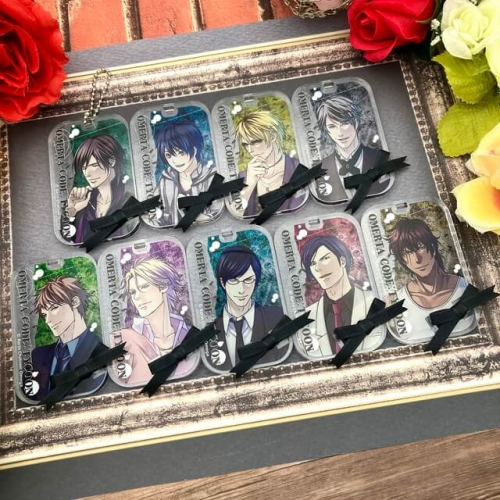 stellaworthshop's tweet photo. ✨本日発売✨

ステラワースオリジナルグッズ

オメルタ CODE：TYCOON
オメガヴァンパイア
♡リボンタイアクリルプレートキーチェーン
♡キューティーキャンディチャーム

BLゲームコーナーにて販売中です！！🌟
是非チェックしてくださいね💗
https://t.co/xriulkIfOx
https://t.co/vS27rCL9Ea https://t.co/SsQHOKc7qc