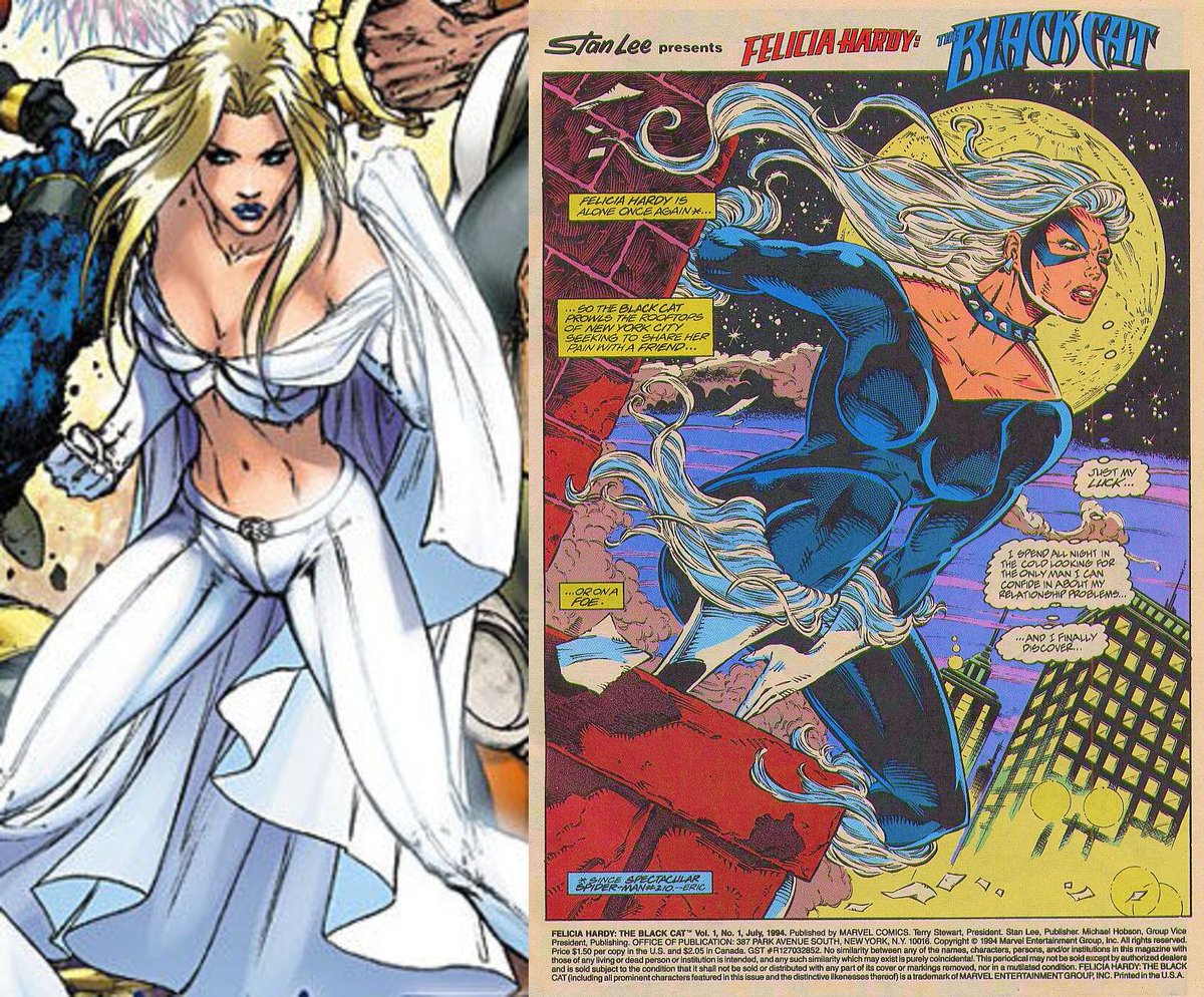 Peaceful_nerd's tweet image. Hoping Emma Frost, Black Cat, Deis &amp;amp; Fou-lu, (Breath of fire) Kingpin, Devilotte (Cyberbots), Falcon (Power Stone), Leon can get into #Mvc4 playable @Capcom