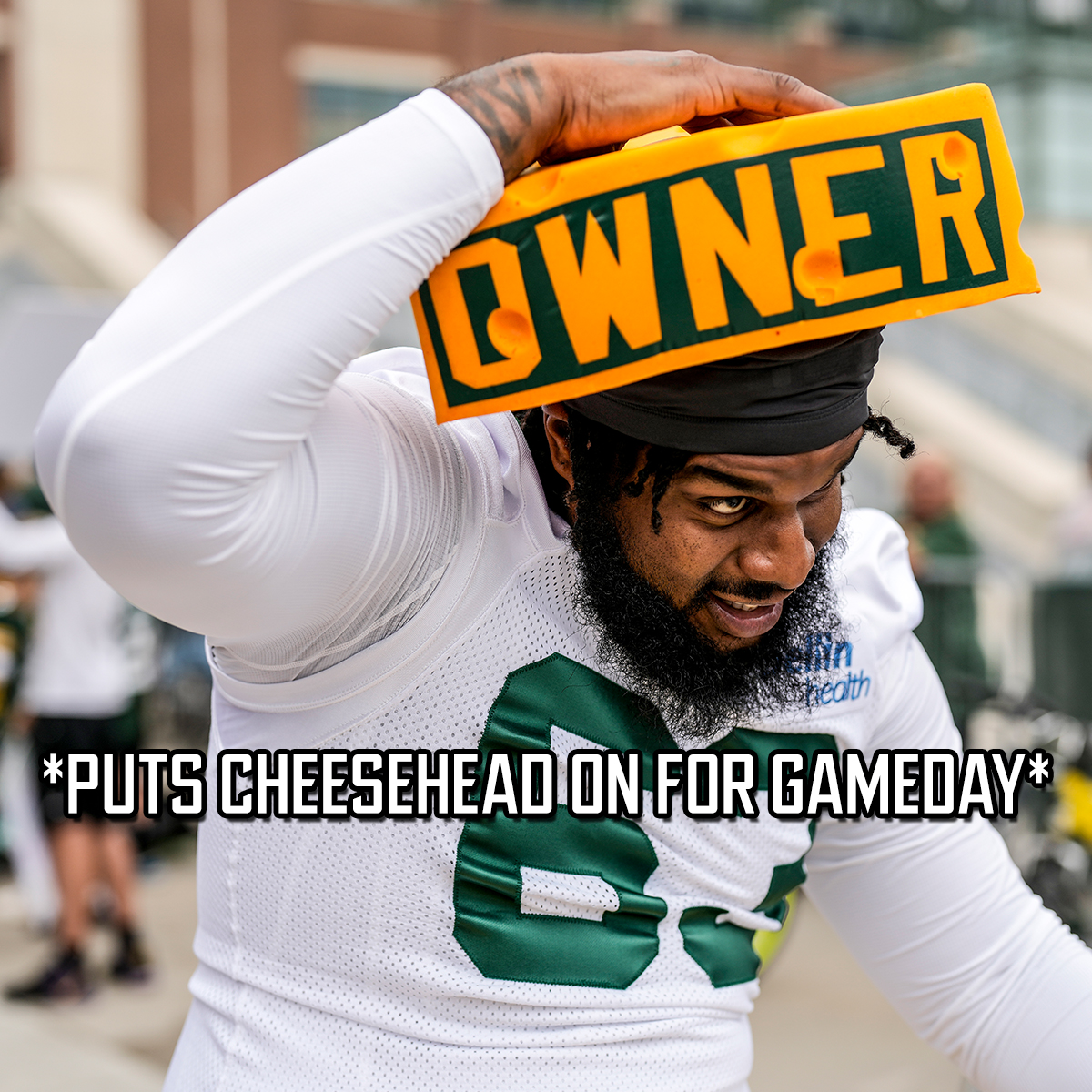 IT'S OFFICIALLY GAMEDAY IN CLEVELAND.

#GBvsCLE