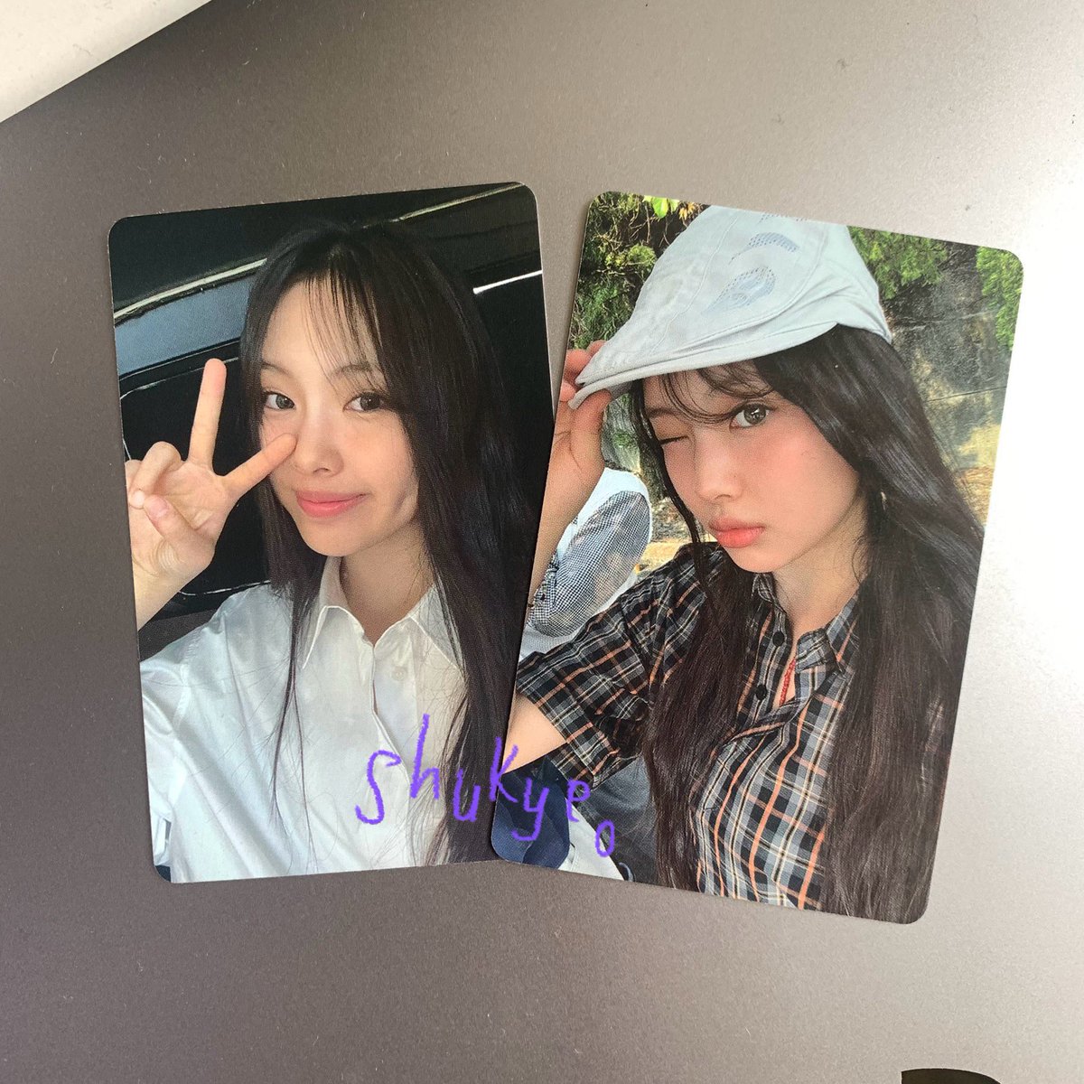 wts want to sell lfb ina 🪼🧺🩹

hyein line friends supernatural photocard
50k for both (include all fees) 

based in tangerang selatan, ina.
dm to claim! 🔆