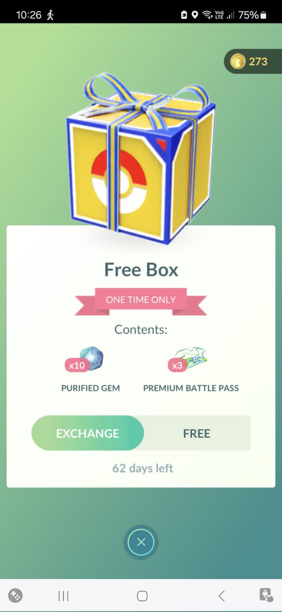 Hooks1975's tweet image. Keep stuffing up, Niantic.
Didn&apos;t even raid! 😅
Thank you👍
@PokemonGoApp #FreeBox
