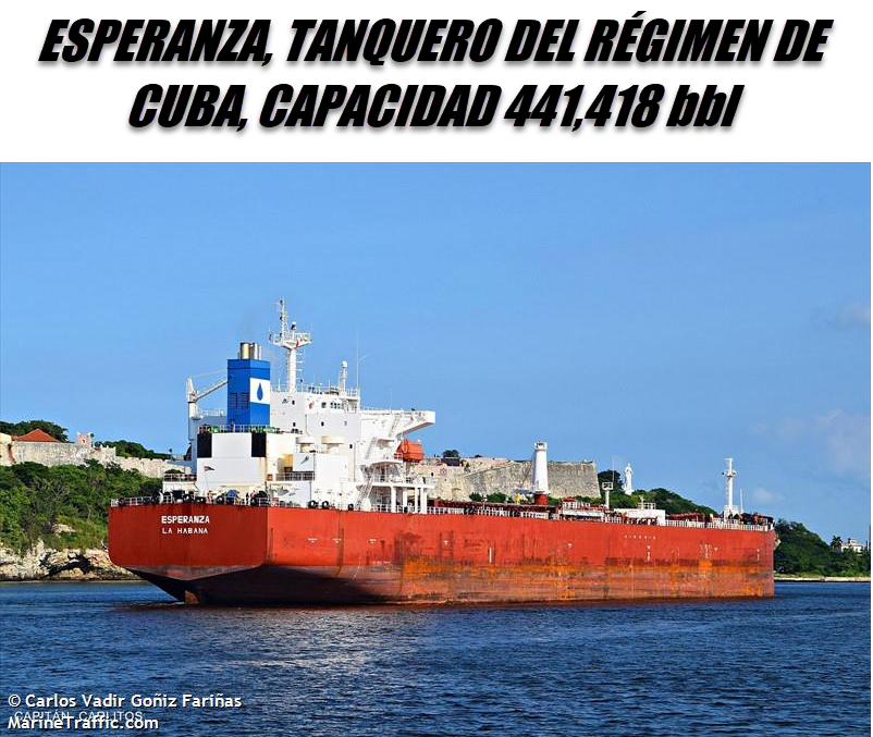 FlconEYES's tweet photo. ESPERANZA 9289166
Tanquero del régimen de #Cuba, controlado por el @PartidoPCC 

Reaparece el #4Agosto, desde Marzo, luego de entregar en #SantiagodeCuba y bahía de #Nipe para #Felton, ahora nevega hacia #Matanzas

#Now #AIS #cubarcos #Cuba #9Ago https://t.co/QlLt29wpMv