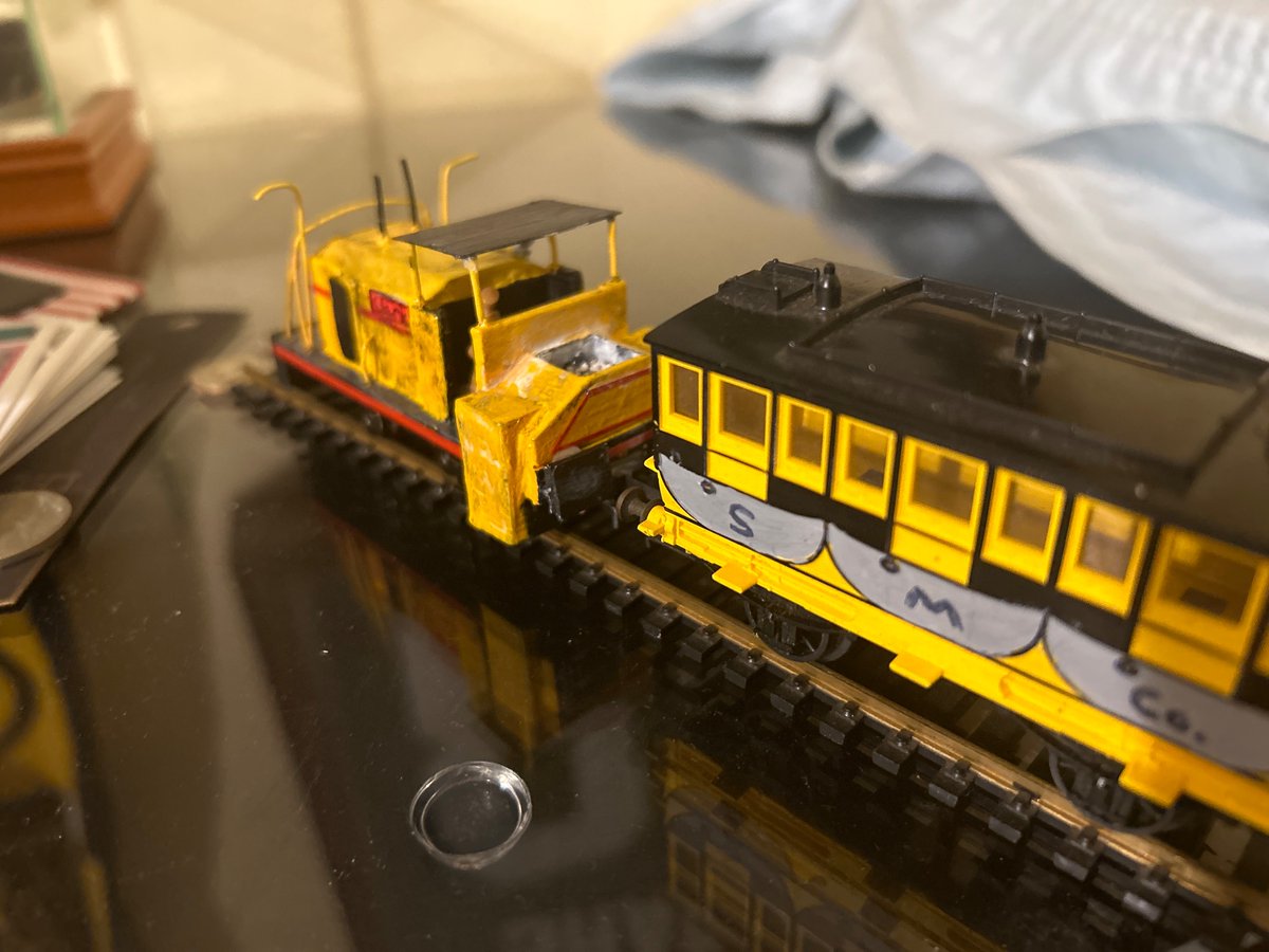 The last Thomas model I make is a full circle moment, I redid my take on the Sodor Railway Repair, who I named Clark. I love how he turned out and I will be selling him off either at the show and on here if he’s still with me.