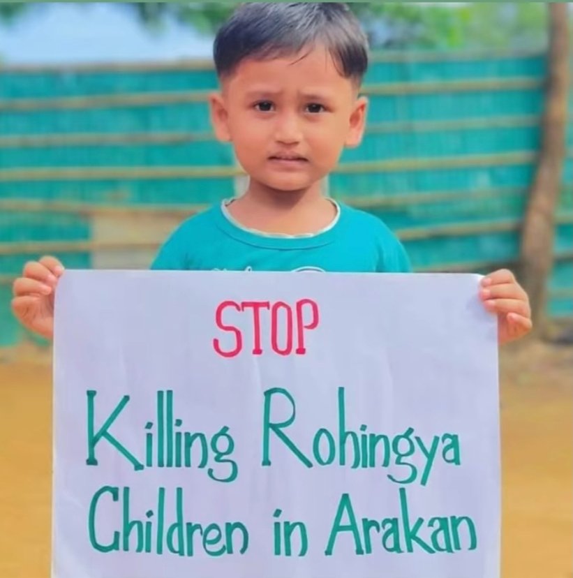 MdRoyalShafi's tweet photo. Stop killing innocent Rohingya in Arakan, Myanmar.
#rohingya
#saverohingyamuslim https://t.co/SX9qShfQNq