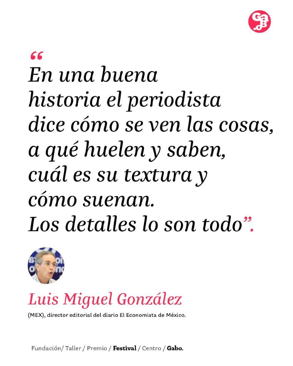 Los detalles lo son todo. 

<a href="/FundacionGabo/">Fundación Gabo</a>