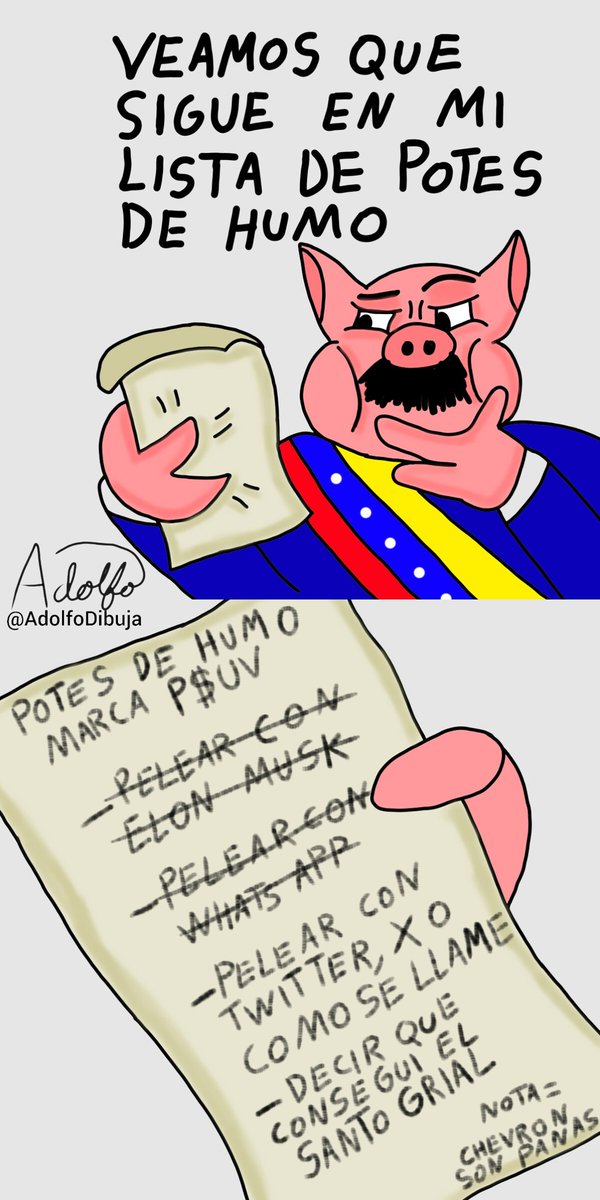 AdolfoDibuja's tweet photo. Los propagandistas de la burguesía psuveca son expertos en crean noticias y potes de humor para distraer de la represión, hambre, falta de transparencia y corrupción.
¡No caigas en su juego! https://t.co/0Vwn4KOmhC