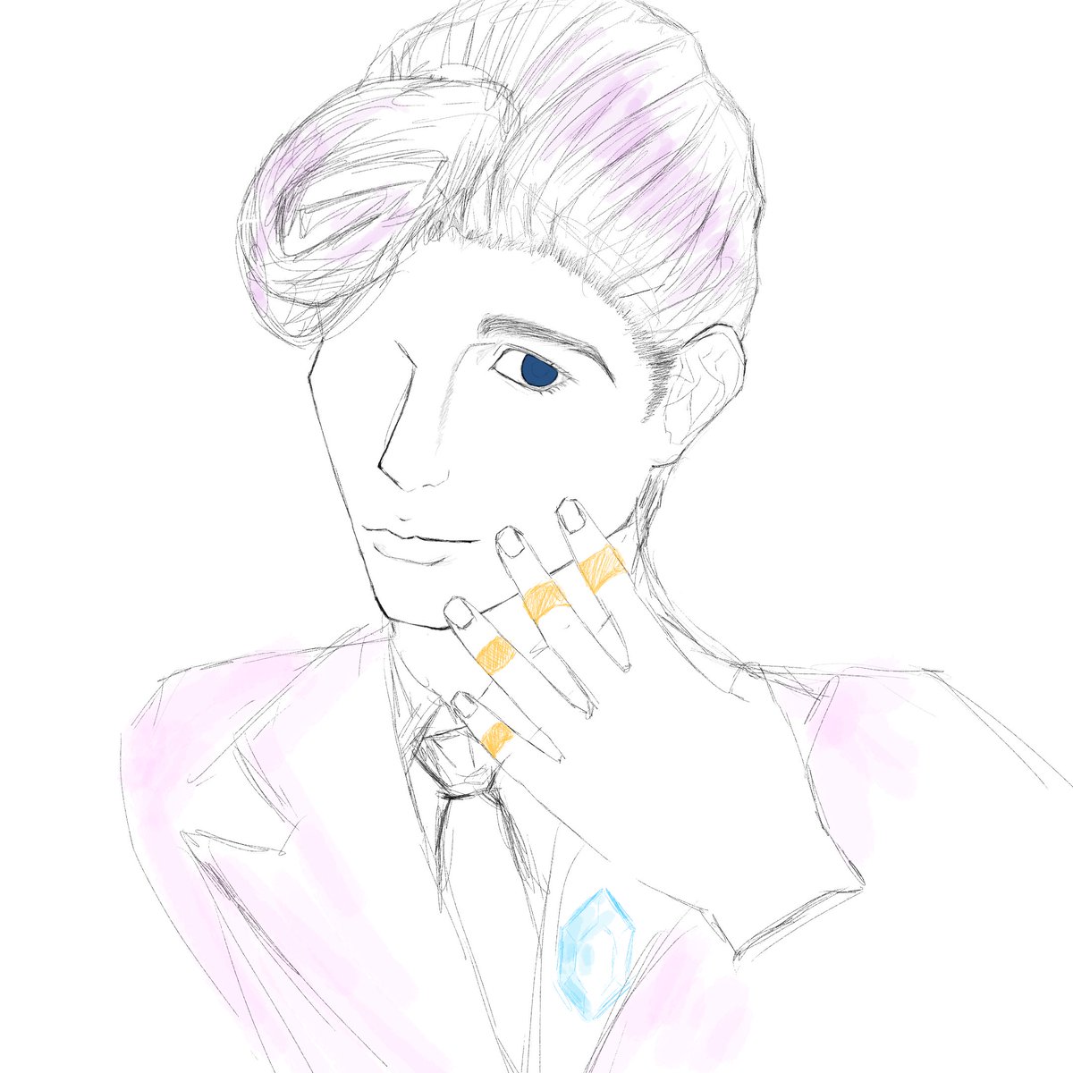 BRIIGE_SugarC's tweet photo. 💍✨
#AceAttorney #aceattorneyfanart #reddwhite #fanart  #逆転裁判 https://t.co/SHGOOSo6LP
