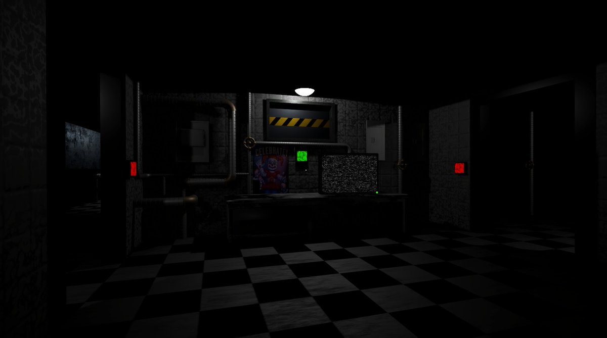 make some progress on the private room #fnaf #gamedev