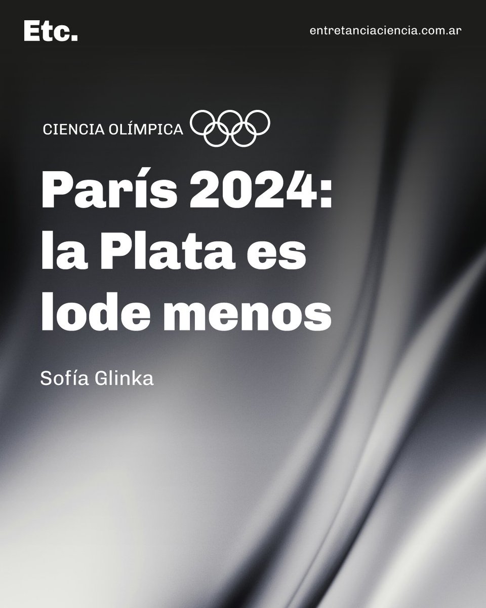 ETCienciaAr's tweet image. Llegó la 🥈en vela y la 🥉para las #Leonas, y nosotrxs aquí, festejando aún los #JJOOParis2024 con otra hermosa nota de @sofiglin sobre historias plateadas en los Juegos Olímpicos Modernos: entretantaciencia.com.ar/2024/08/09/la-…