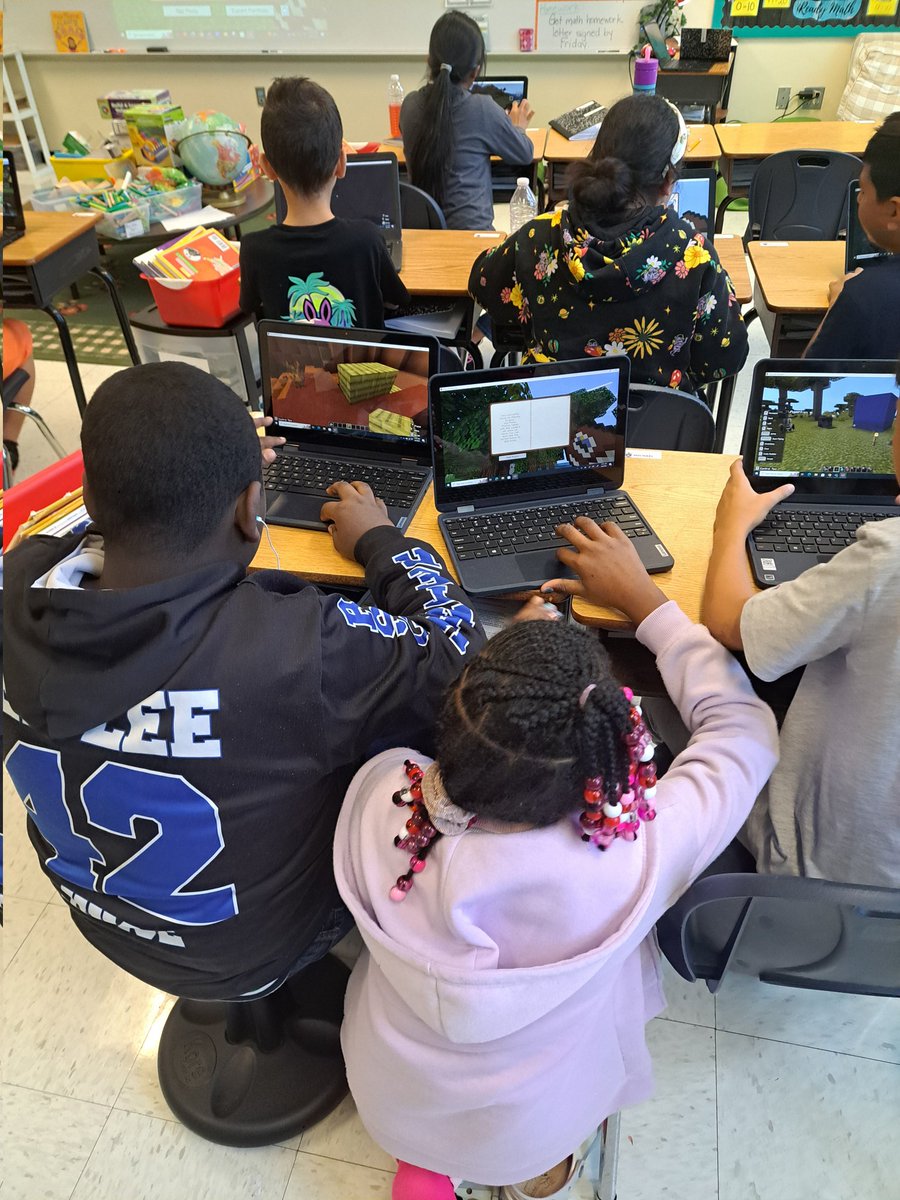 jshaw_hes (@hesjshaw) on Twitter photo Through hands-on investigations, Ss were able to use cubes and boxes to derive equations for finding the volume of rectangular prisms. They transfered that knowledge to <a href="/PlayCraftLearn/">Minecraft Education</a> to build prisms w/ specified volumes. It was a great first week in 5th grade! <a href="/hapevillehawks/">HapevilleHawks</a> Through hands-on investigations, Ss were able to use cubes and boxes to derive equations for finding the volume of rectangular prisms. They transfered that knowledge to <a href="/PlayCraftLearn/">Minecraft Education</a> to build prisms w/ specified volumes. It was a great first week in 5th grade! <a href="/hapevillehawks/">HapevilleHawks</a>