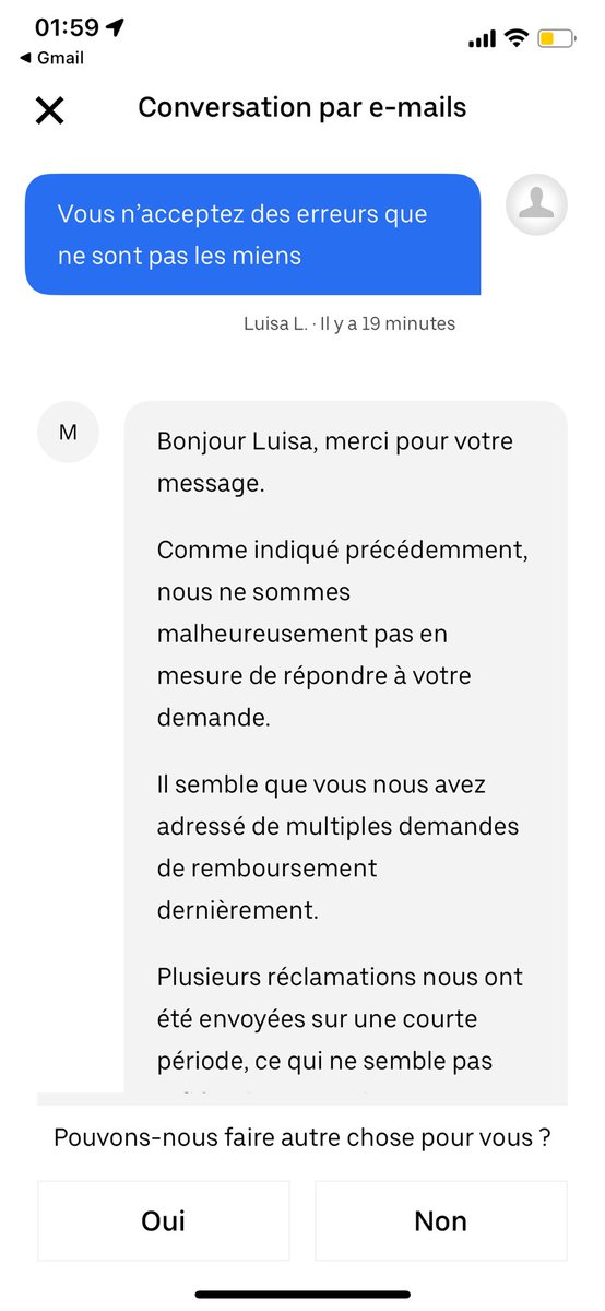 samm_lr's tweet photo. Mdrrrrr @ubereats_fr de mieux en mieux ! https://t.co/VfvL9ZFwSe