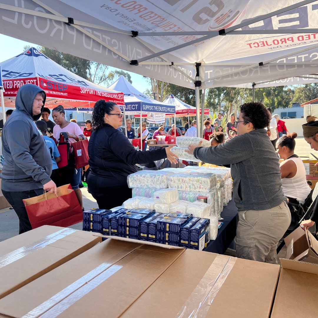 teamstepusa's tweet photo. With the support of San Diego County Employeesβ Charitable Organization (CECO), STEP is thrilled to enhance our distribution programs in San Diego. ππ
Thank you for standing with us and supporting our heroes! πͺβ€οΈ
#stepexperian https://t.co/I6UPaQygzm
