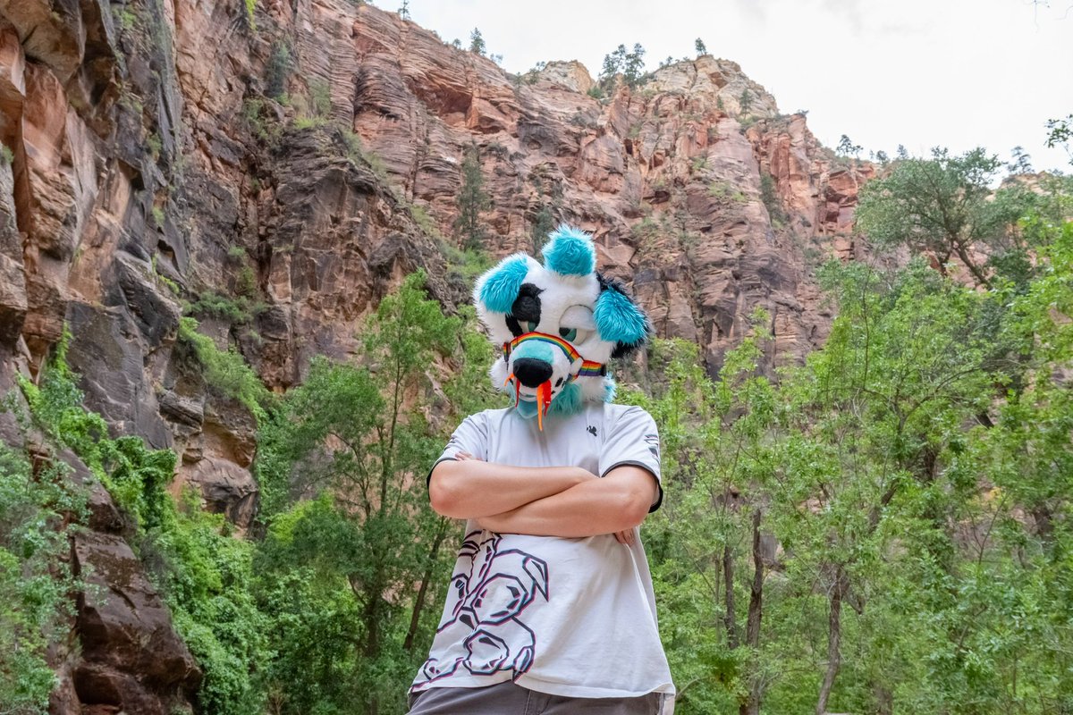 byx_blu's tweet photo. Happy #FursuitFriday yall ❤️ https://t.co/mzPgebmSfe