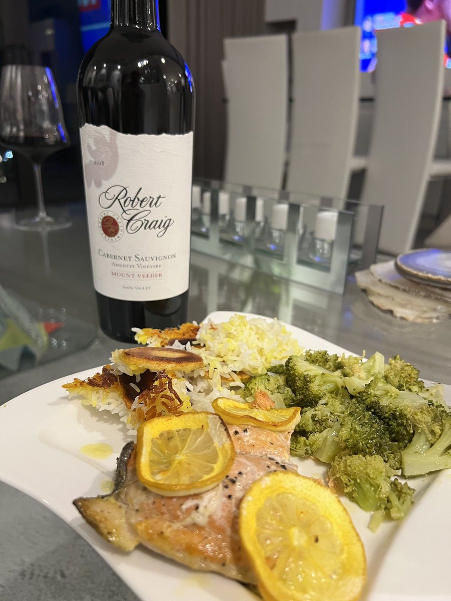 Greg McBeth (@gregmcbeth) on Twitter photo Persian tadhig with salmon and broccoli. Paired with a Mt Veeder Cab from one of my absolute favorite all around wineries <a href="/RobertCraigWine/">Robert Craig Winery</a> Persian tadhig with salmon and broccoli. Paired with a Mt Veeder Cab from one of my absolute favorite all around wineries <a href="/RobertCraigWine/">Robert Craig Winery</a>