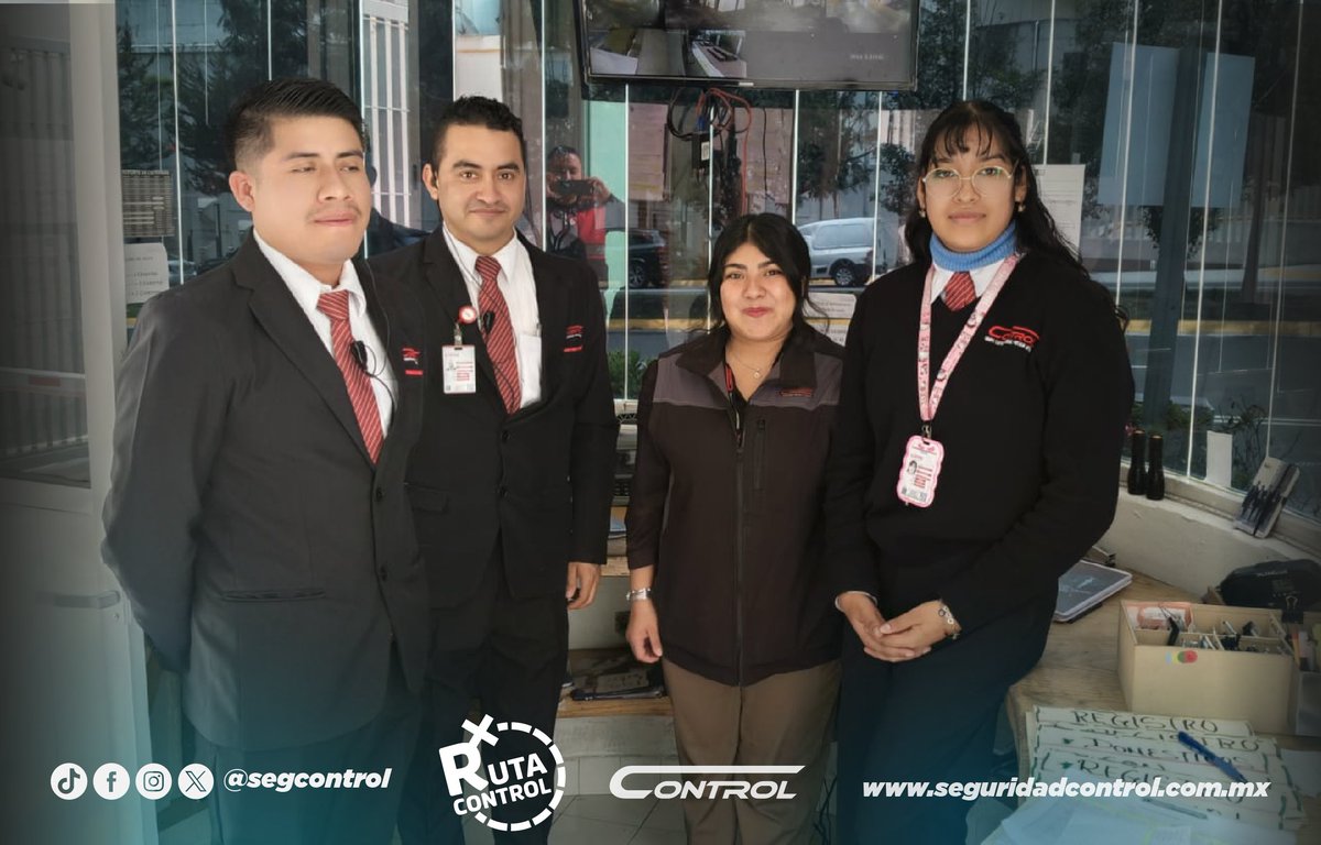 segcontrol's tweet image. En Control seguimos en las #RutasControl . En esta ocasión visitamos los servicios de Isola Infinito, Condominio Mayorazgo y Accenture Torres Arcos II, en compañía de la Coord. de Cultura Organizacional y el Supervisor de zona.

#GuardiaControl #YoSoyControl #SeguridadControl