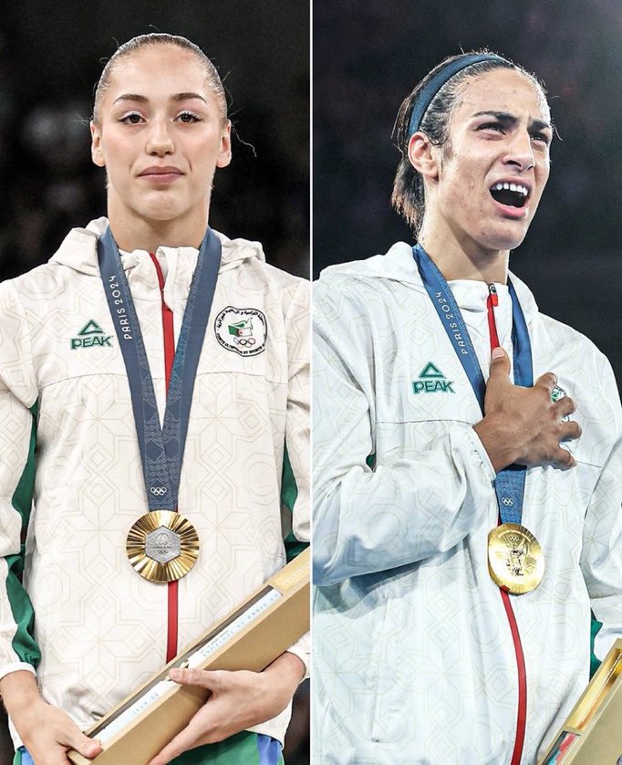 فتيات الجزائر رفعوا رؤوسنا بذهبيتين تاريخيتين !

Viva l'Algérie ! 💚🇩🇿