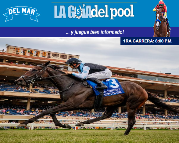 laguiadelpool's tweet image. Es Anisette (GB) contra Raymundo y todo el mundo en el Yellow Ribbon (G2) @DelMarRacing el sábado 10 de Ago, buscando su 5ta victoria de grado para Leo Powell vs un escuadrón de rivales de Phil D'Amato.
Lista la descarga gratuita de La Guía del Pool:
drive.google.com/file/d/1-XfaiF…