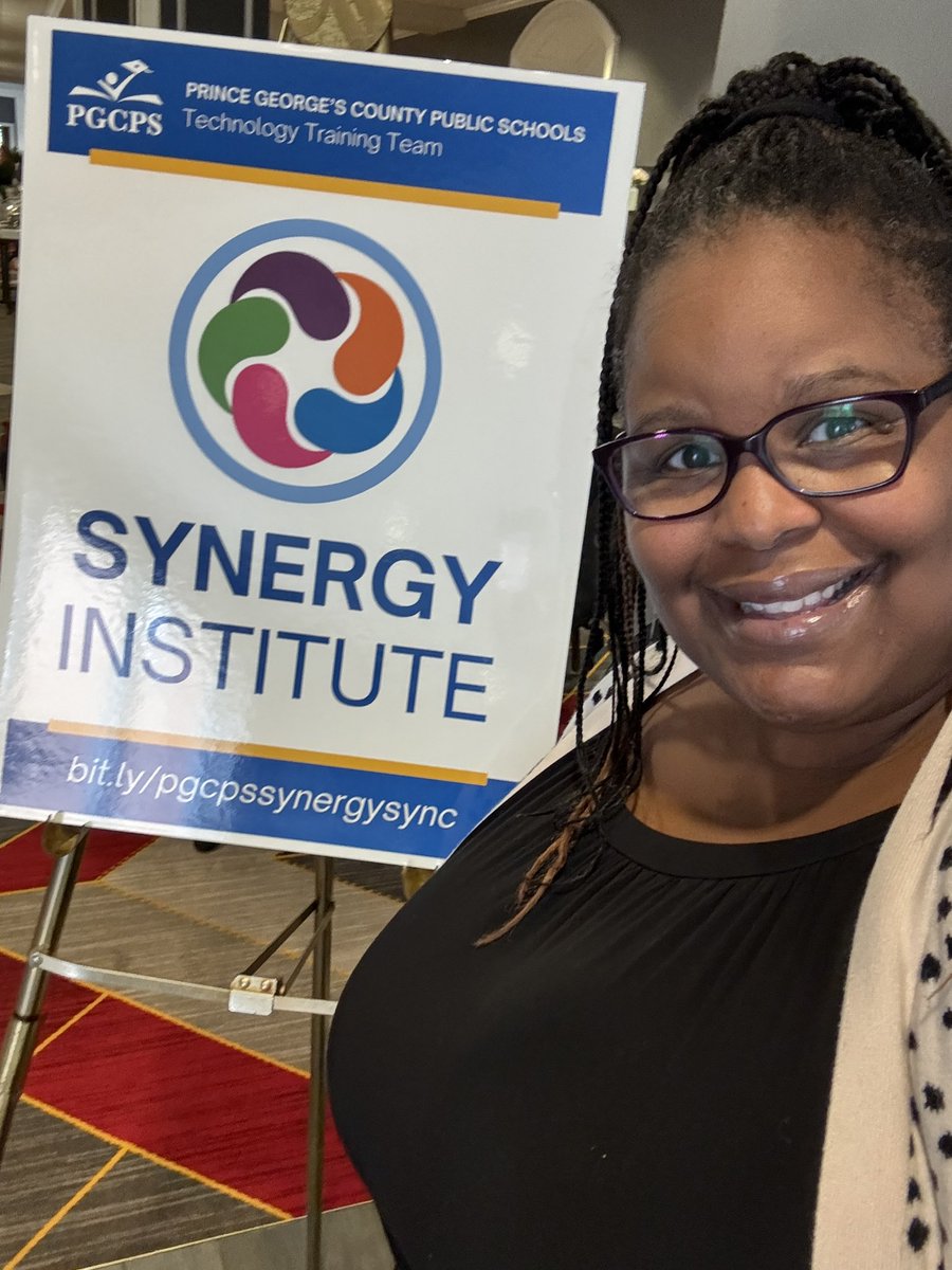 Ready to welcome our new SIS, Synergy to PGCPS! Taught my first module as an ITC! Bring on SY 24-25!