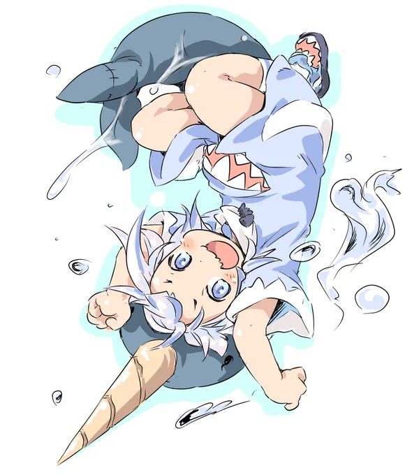 イッカクぐらちゃん(*'꒳`*)#gawrt 