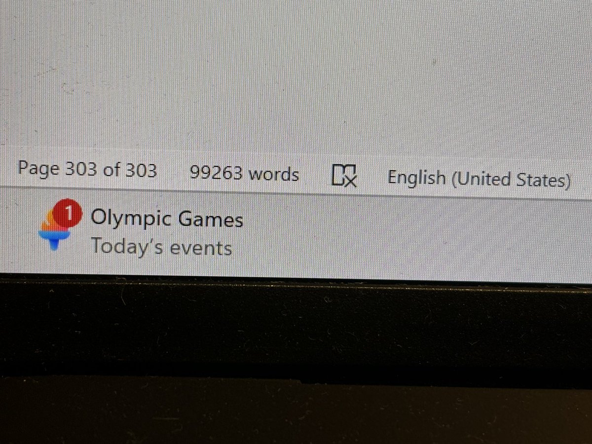 AuthorLMurphy's tweet image. Draft #1 ✅

I know it's only the first draft, and there is still A LOT of work to do, but it always feels so satisfying to type out those two little words.

Now the REAL work begins.

#DraftOne #FirstDraft #WriterLife #NewBook #NewNovel #AuthorLife #TheEnd