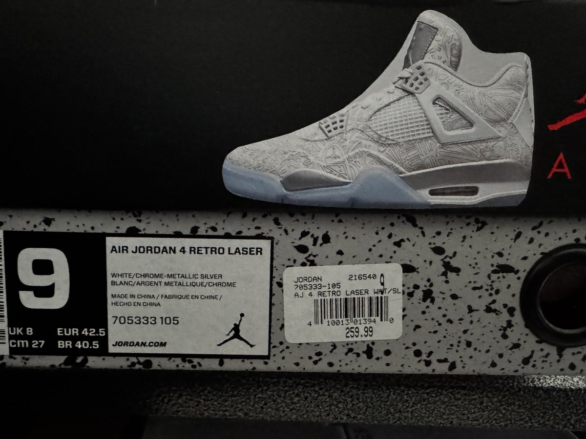 Everyone complaining about Jordan 4 prices going up but wasn’t in the game long enough to remember these retail prices for the 4’s

#Nike #airjordan #sneakers #SNKRS #jordans