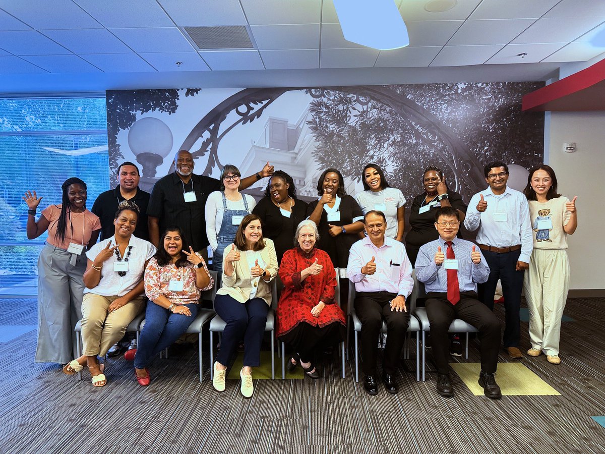 Welcoming @PublHealthUGA Doctor of Public Health (DrPH) Program 2024 cohort at the fabulous <a href="/UGAGwinnett/">UGA Gwinnett Campus</a> !