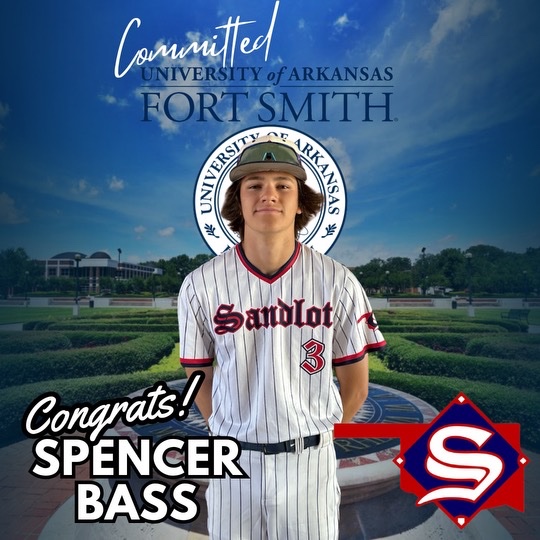Congratulations Spencer Bass on furthering your academic and athletic journey with University of Arkansas Fort Smith! We’re beyond proud and wish you the very best!