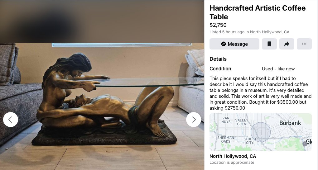 someone buy it before it goes to the Whitney