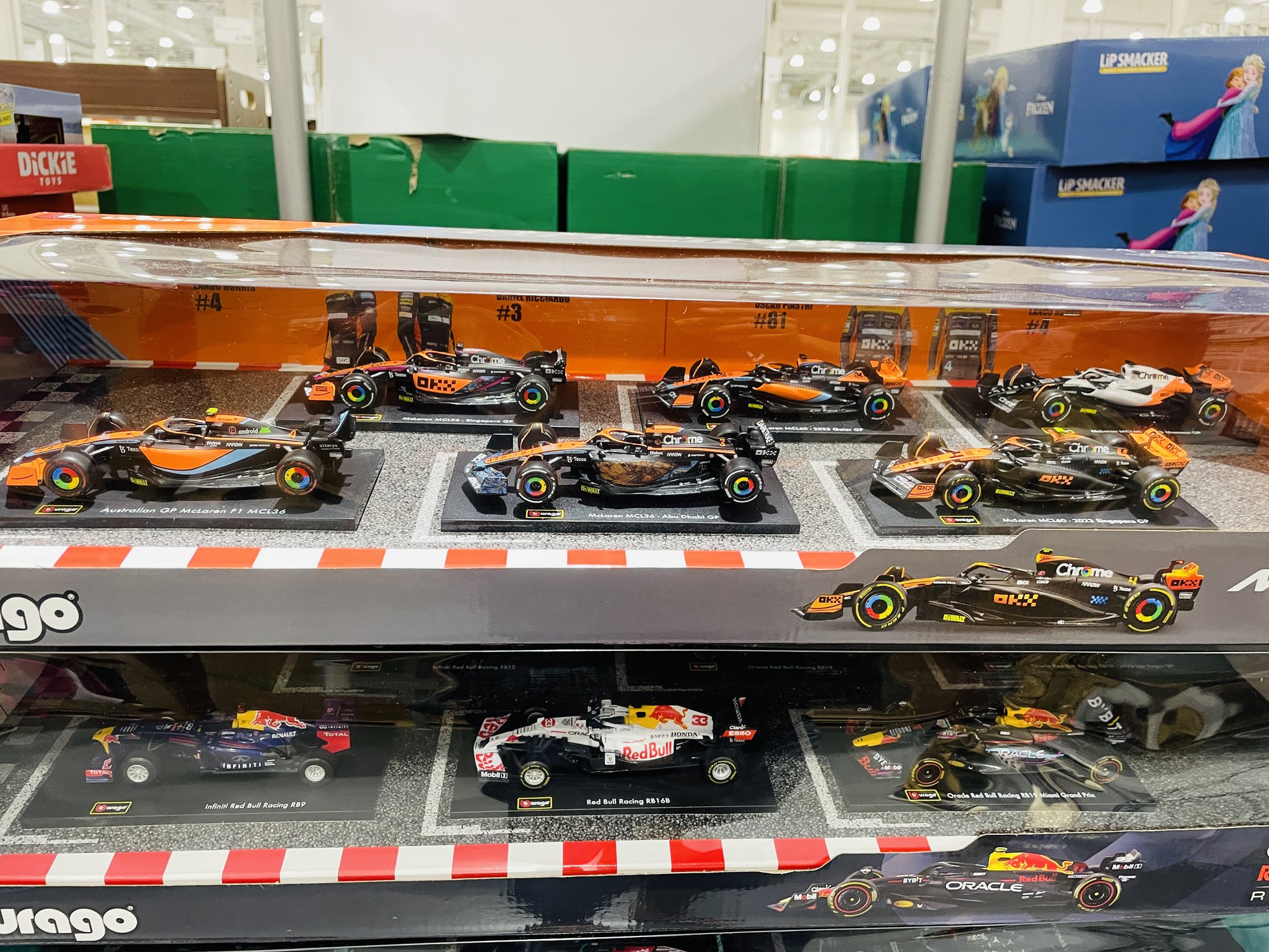 burago McLaren ６台セット Bburago 1:43 McLaren Formula Racing Die-cast Model 6-pack