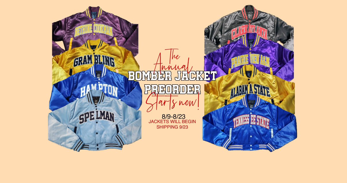 BOMBER JACKET PRE-ORDERS ARE LIVE. WWW.DONECIASCRATS.CONT