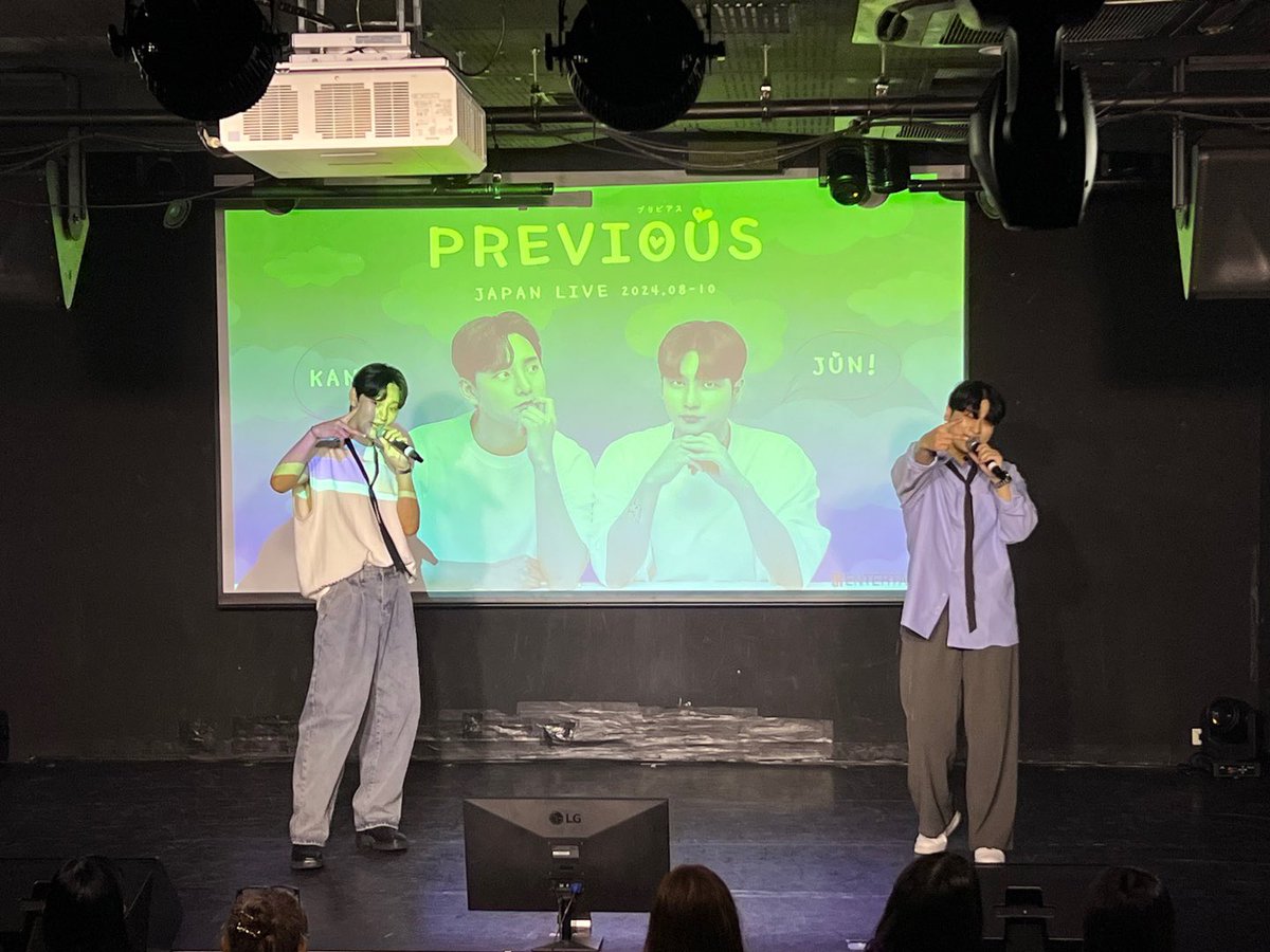 previous_offi's tweet photo. PREVIOUS JAPAN LIVE 2024🌊

プリティたちの熱い応援のおかげで初公演から特別でした🔥
ライブ中に地震警報の知らせにもプレビアスのそばを守ってくれた···!
本当に忘れられない初公演でした🙏🤣

#KPOP #韓国 #韓国アイドル #新大久保アイ https://t.co/XKeYNXWiRP
