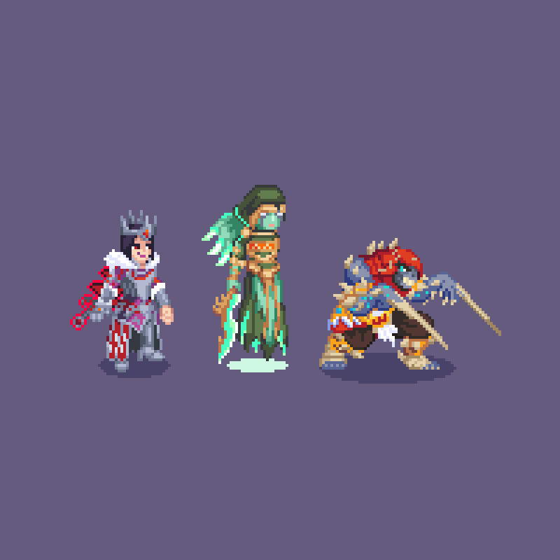 NekuDemon's tweet photo. Another set of Smite! 

#pixelart #Smite https://t.co/v43fNRznFr