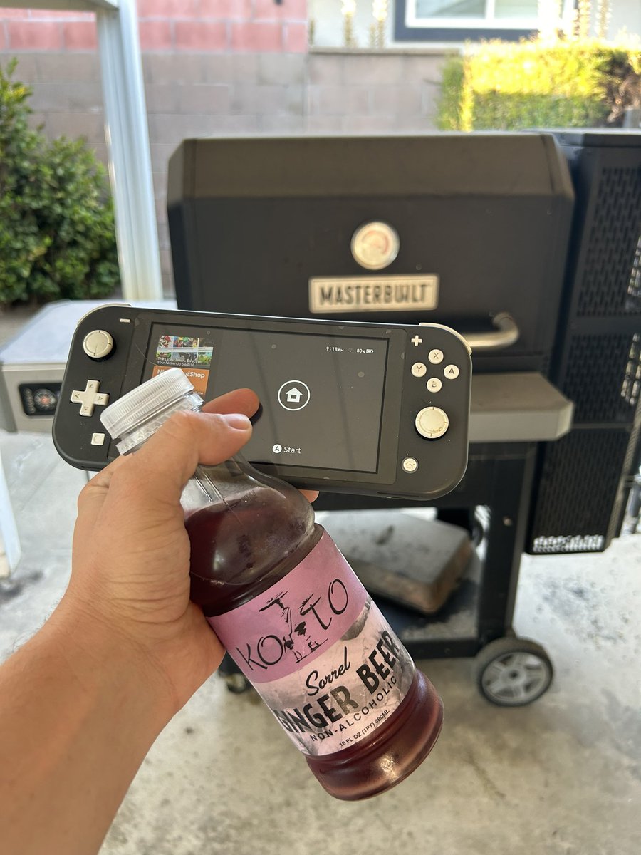 justinhisprime's tweet photo. The weekend ritual.

Grilling.

Playing Smash Bros on the switch.

Drinking Ginger Beer.

We Up We Good. https://t.co/m14aTAD6nf