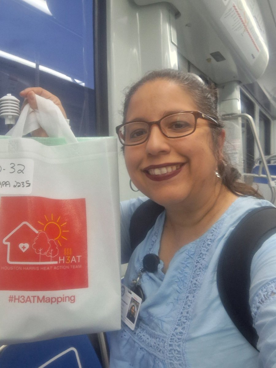 mmmjsaldivar's tweet image. Excited to look thru my packet I picked up from the @HoustonTX  @HoustonHealth Magnolia MSC for #H3ATMapping data collecting tomorrow. On the cool  @METROHouston rail &amp;amp; headed home. #NocarFriday
#extremeheat
#UrbanHeat
#PublicHealth