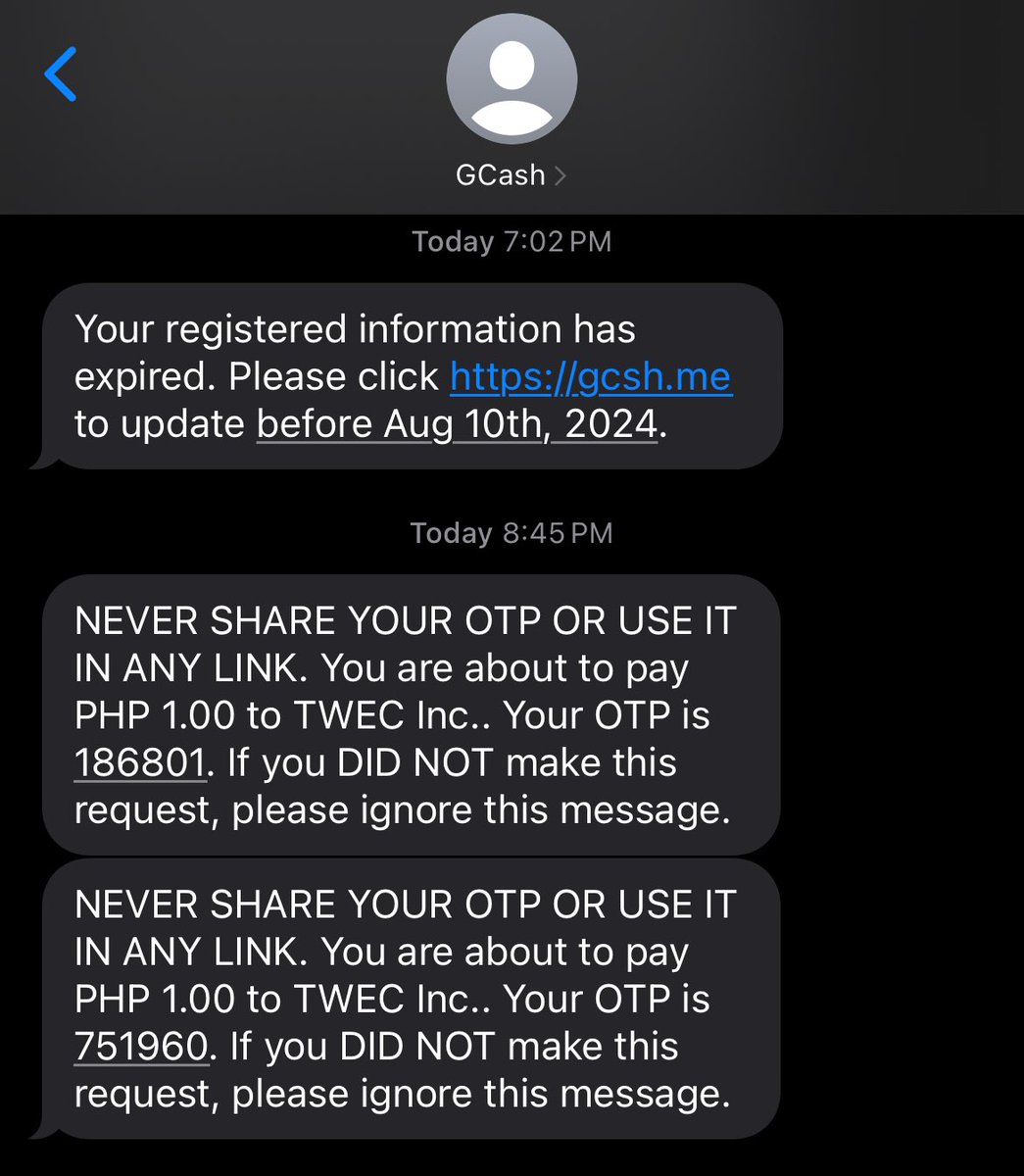 yanteves's tweet photo. @gcashofficial yung Mismong GCASH Account nyo nagssend ng link na scam pala. nasimot yung laman ng account ko. https://t.co/6lkmA6GPWI