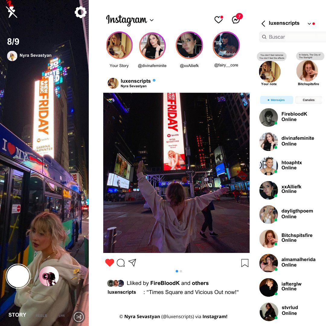 iGramRP's tweet photo. 𝗜𝗻𝘀𝘁𝗮𝗴𝗿𝗮𝗺 ᴿᴾ • Social Media!
📸 💭 › Feed › 𝗡𝘆𝗿𝗮 𝗦𝗲𝘃𝗮𝘀𝘁𝘆𝗮𝗻 (@luxenscripts): "Walking around the #TimesSquareRP we find this! Stream #ViciousRP that is out now!". © #RPInstagram https://t.co/ETFSX3jCq2