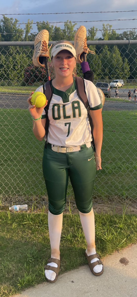 2 more for the bomb squad!! Senior Kayleigh Hester goes opposed field on Wednesday and Senior Trinity Camp jacks one tonight!