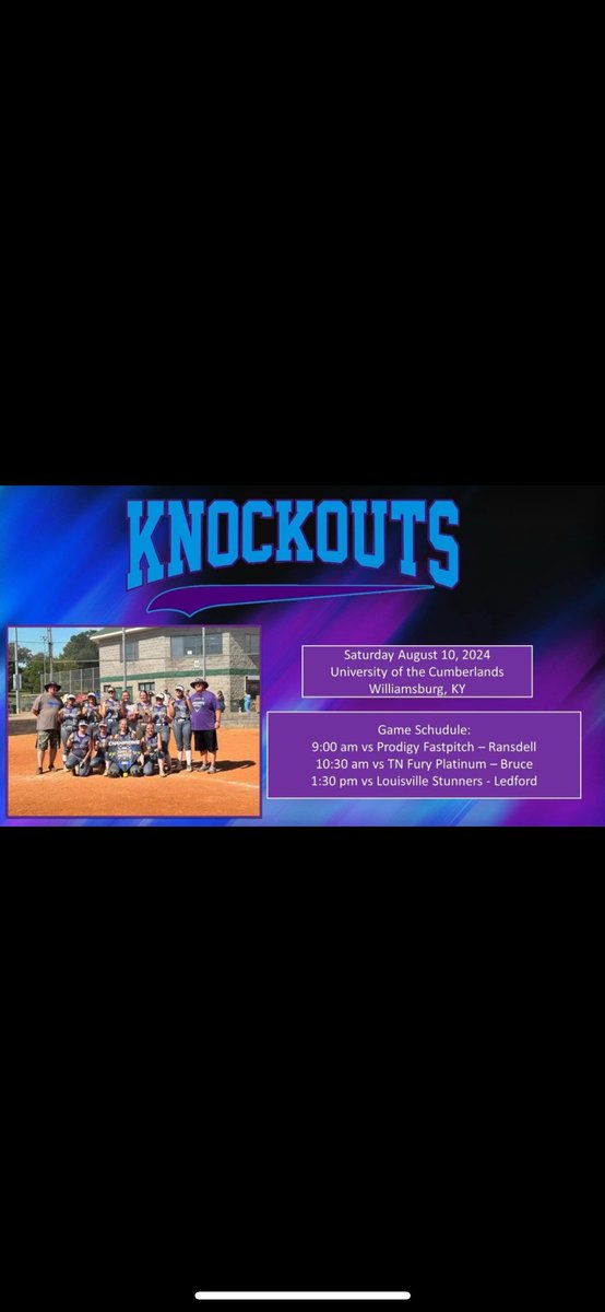 Kiley Dunaway (@dunawaykiley) on Twitter photo Had a great time at the Cumberlands Prospect Camp! Exited to play tomorrow!
<a href="/Patriots_UC_SB/">UC Patriots SB</a> Had a great time at the Cumberlands Prospect Camp! Exited to play tomorrow!
<a href="/Patriots_UC_SB/">UC Patriots SB</a>