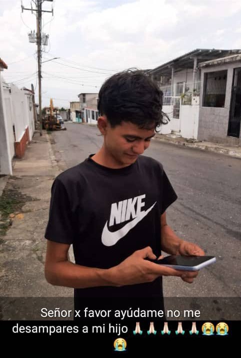 EarthquakeChil1's tweet image. Ayudame a difundir por favor...
Una madre necesita saber de su hijo desaparecido en Venezuela.