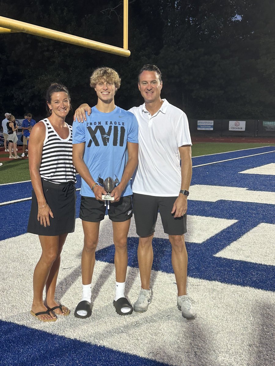 DillonOverton's tweet photo. Proud of you @Andrew_Overton7 !  Night of Champions winner!  Well deserved. You see what putting in work does. Keep the pedal down! https://t.co/581zIBe273